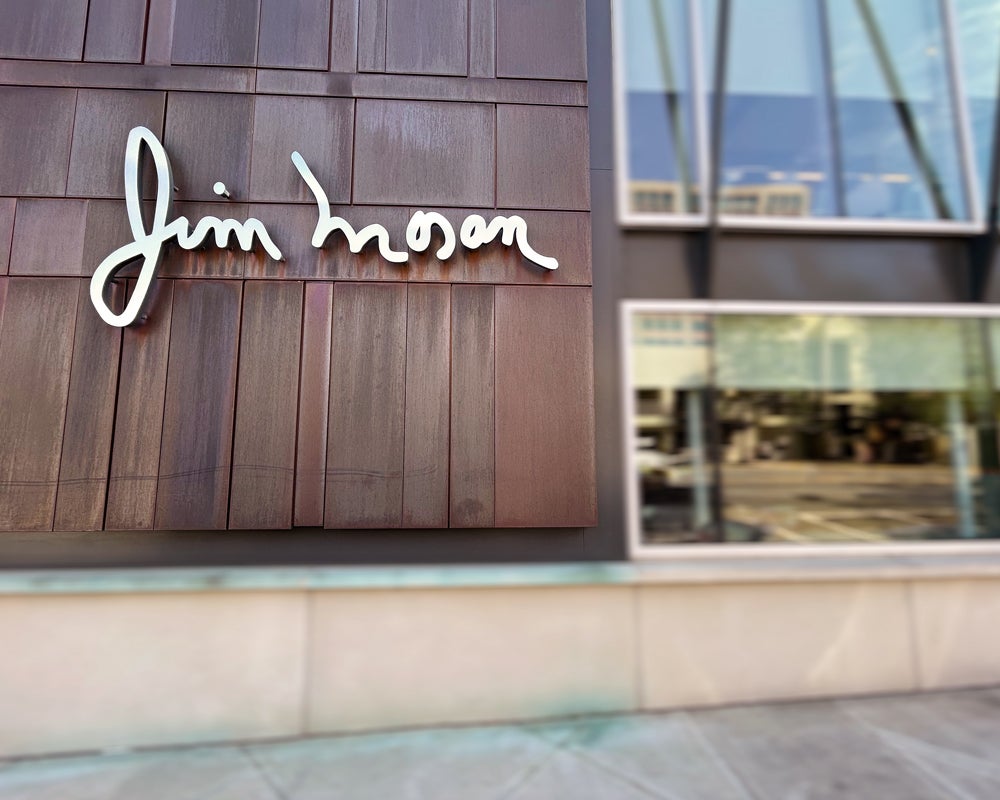 Image of exterior of Jim Moran building